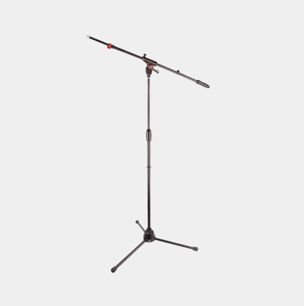 Deluxe Pro Microphone Stand with telescopic extension all metal joints