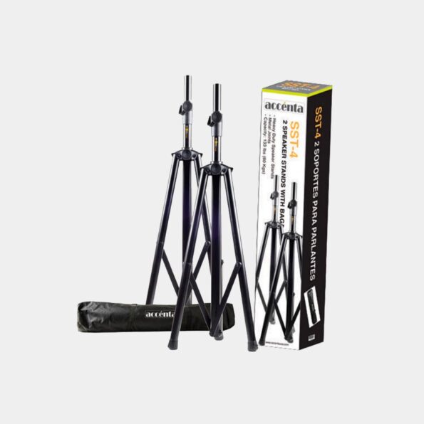 Heavy Duty Speaker Stands Metal Joints and Carrying Bag