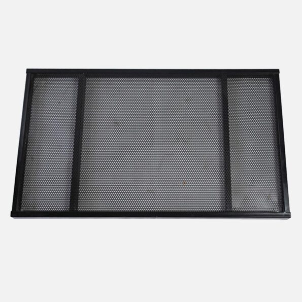 Metal Mesh Table Top to hold percussion instruments DJ supplies microphones cables