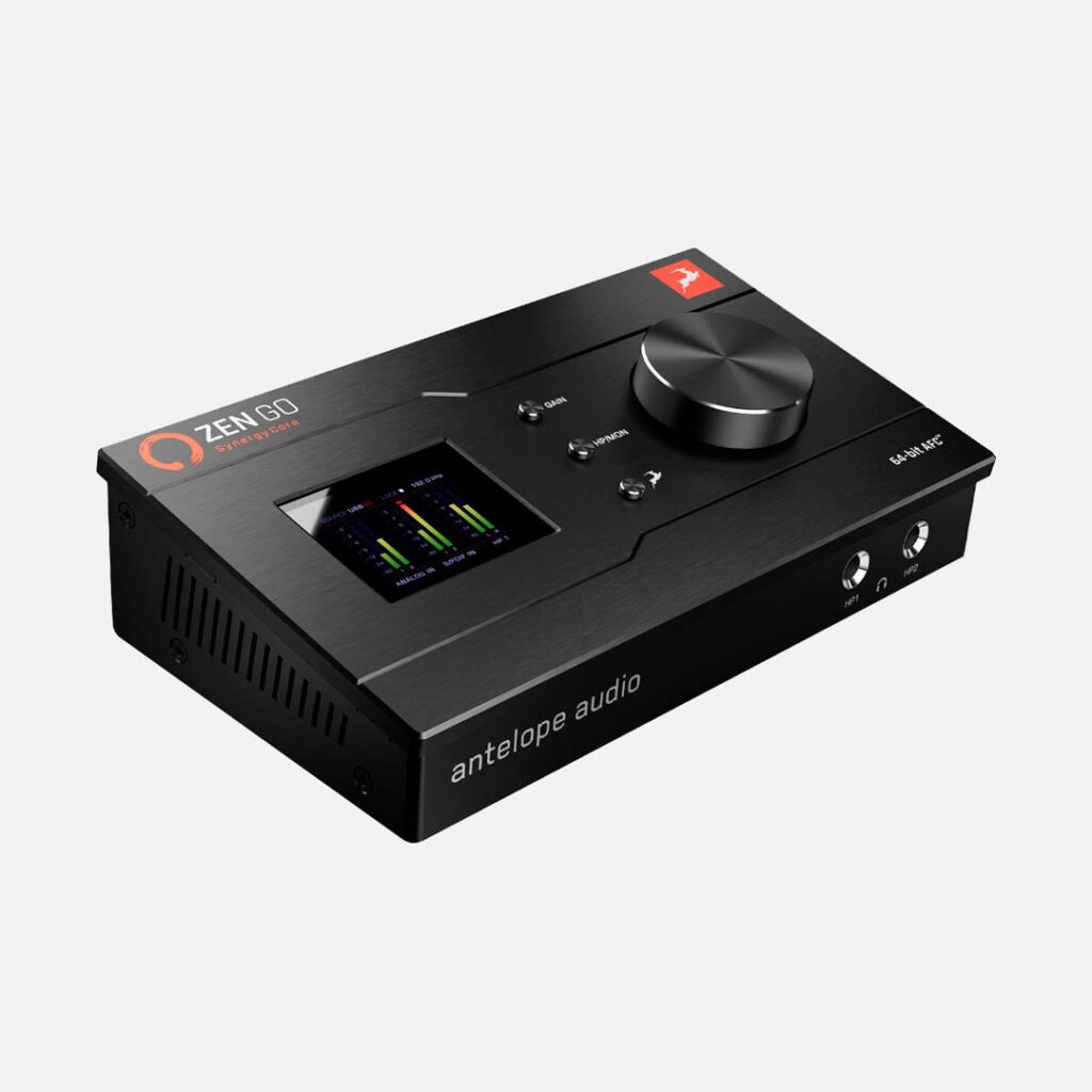 ¿Para que necesitamos una interfaz de audio y como funcionan? 3 Antelope Audio Zen Go Synergy Core