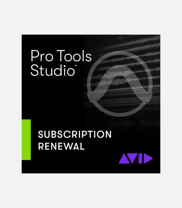 AVID Pro Tools Studio Annual Paid Annually Subscription Electronic Code - NEW