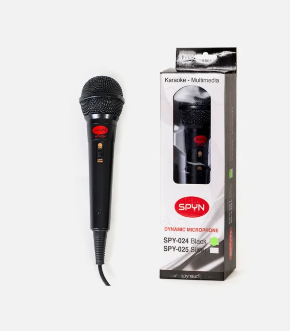 Spyn Audio SPY-024 Wired Omnidirectional Microphone - Black Head