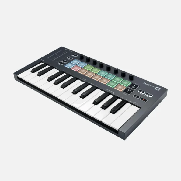 Novation FLkey Mini Controlador de teclado MIDI para FL Studio 25 mini-keys