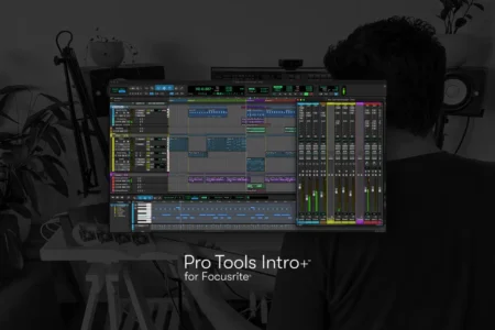 Licencia perpetua de Pro Tools Intro+ para Focusrite