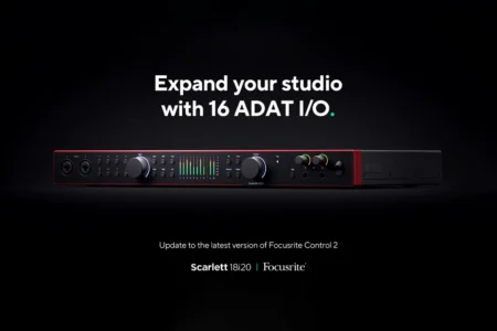 Focusrite Control 2: Actualización Añade 16 Canales de Conectividad ADAT