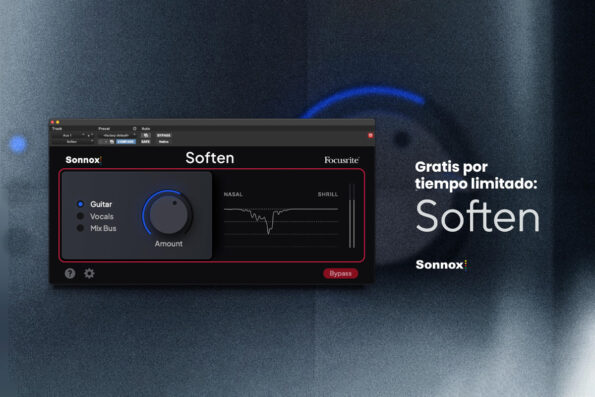 ¡Consigue GRATIS el plugin Soften de Sonnox con tu cuenta Focusrite o Novation! 1 Soften de Sonnox