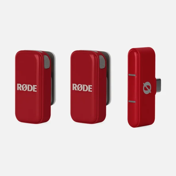 RØDE Wireless Micro | Dale color a tu historia 4 RØDE Wireless Micro Red