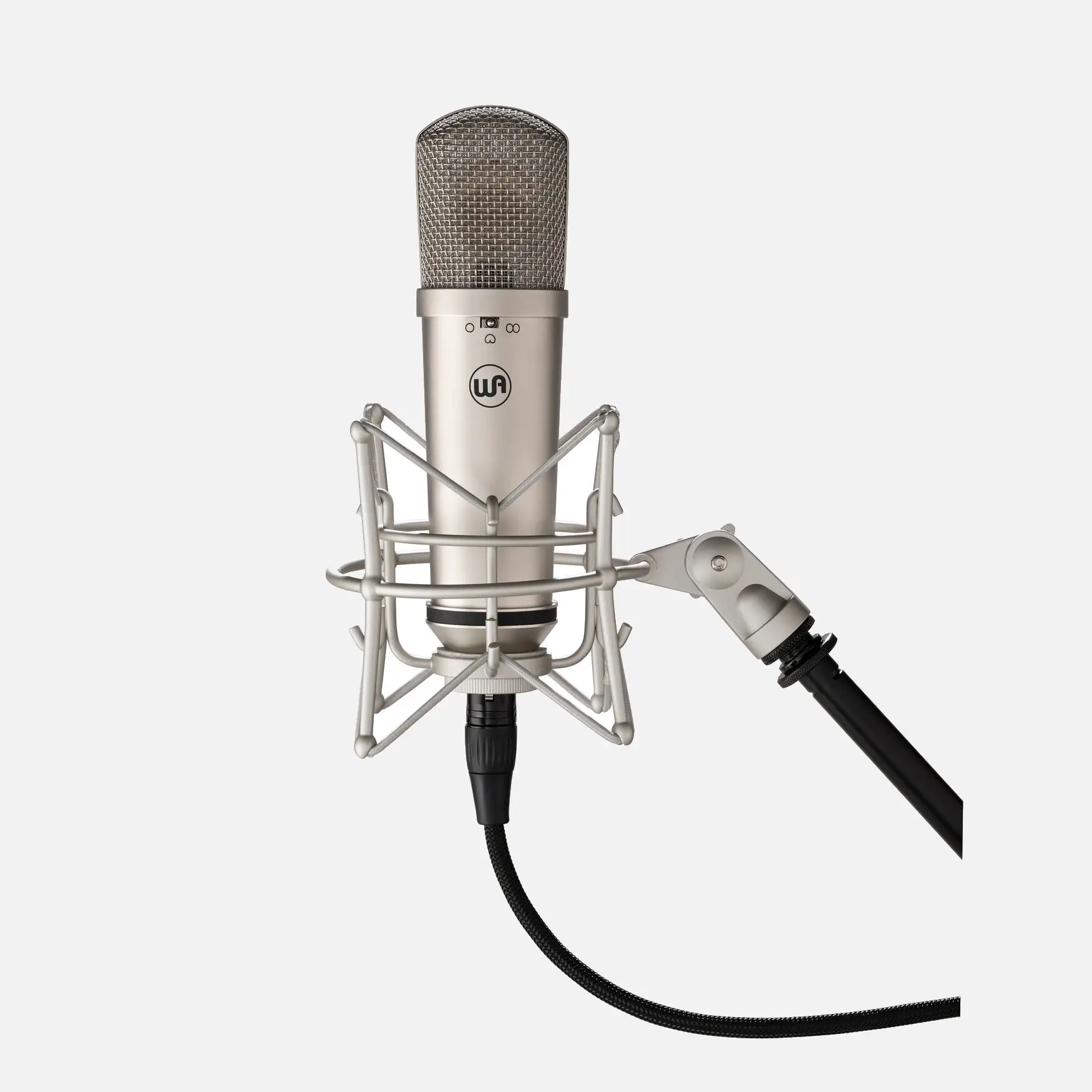 Warm Audio WA-87jr - Micrófono de condensador multipatrón de diafragma grande (Nickel) Warm Audio WA-87jr - Micrófono de condensador multipatrón de diafragma grande (Nickel)