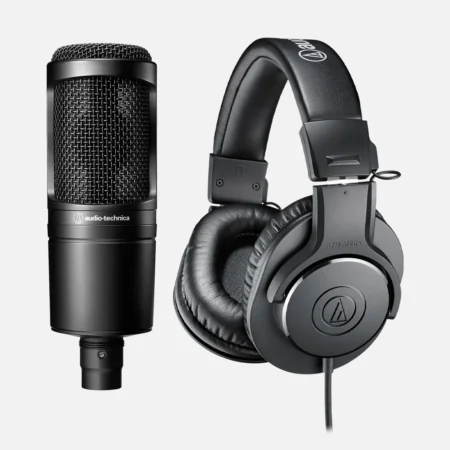 Combo 2 Audio-Technica AT2020 + Audio-Technica ATH-M20x