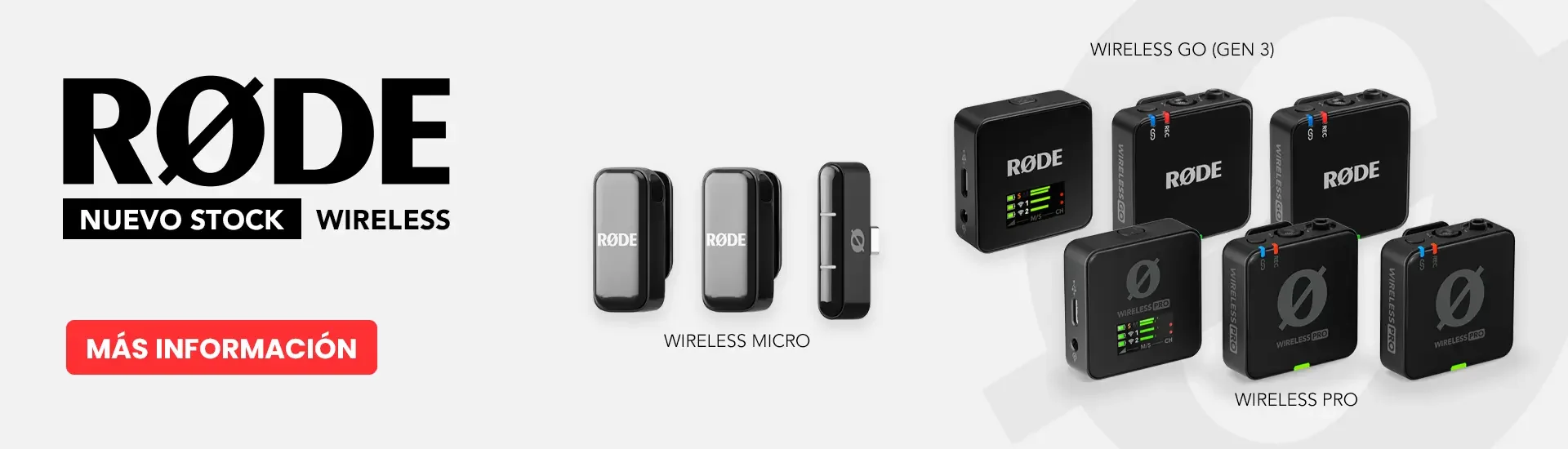 RODE Wireless | Nuevo Stock RODE Wireless | Nuevo Stock