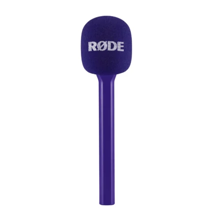 RØDE Interview GO Púrpura Adaptador de mano para Wireless GO, PRO y ME
