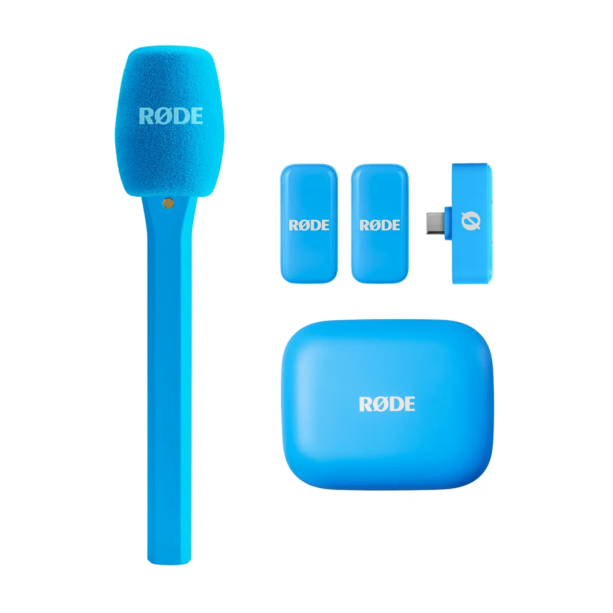 RØDE Micro Interview Kit Azul: Kit Inalámbrico para Entrevistas RØDE Micro Interview Kit Azul: Kit Inalámbrico para Entrevistas