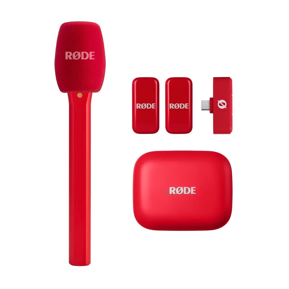 RØDE Micro Interview Kit Rojo: Kit Inalámbrico para Entrevistas RØDE Micro Interview Kit Rojo: Kit Inalámbrico para Entrevistas