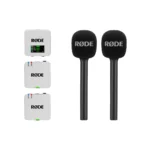 Kit RØDE Wireless GO (Gen 3) Blanco + Interview GO Negro