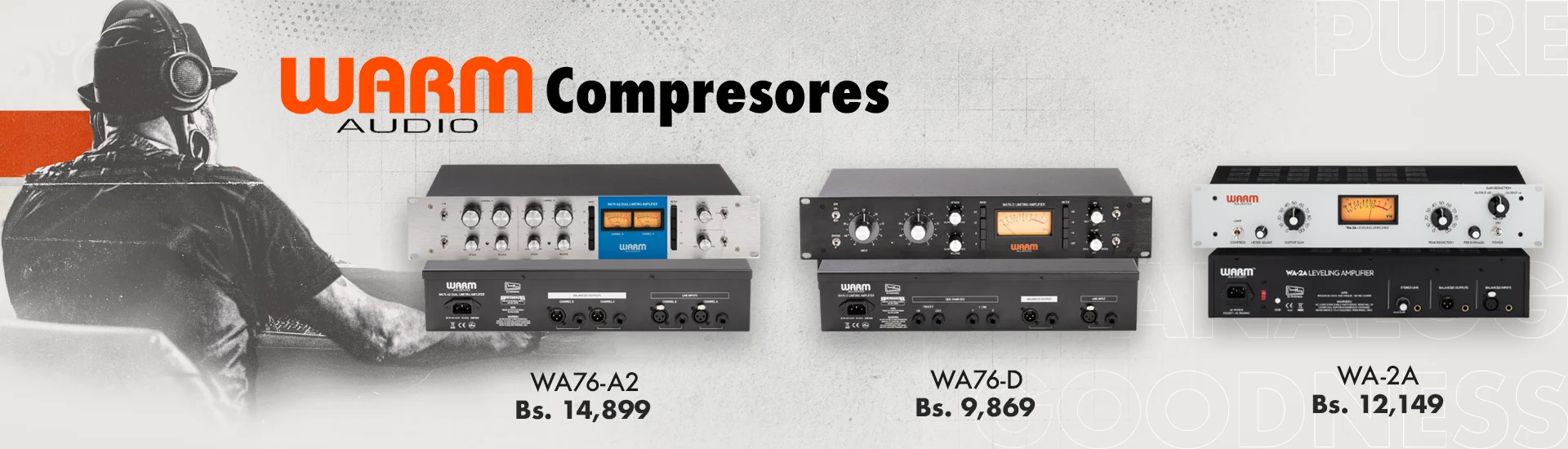 Warm Audio Compresores Warm Audio Compresores