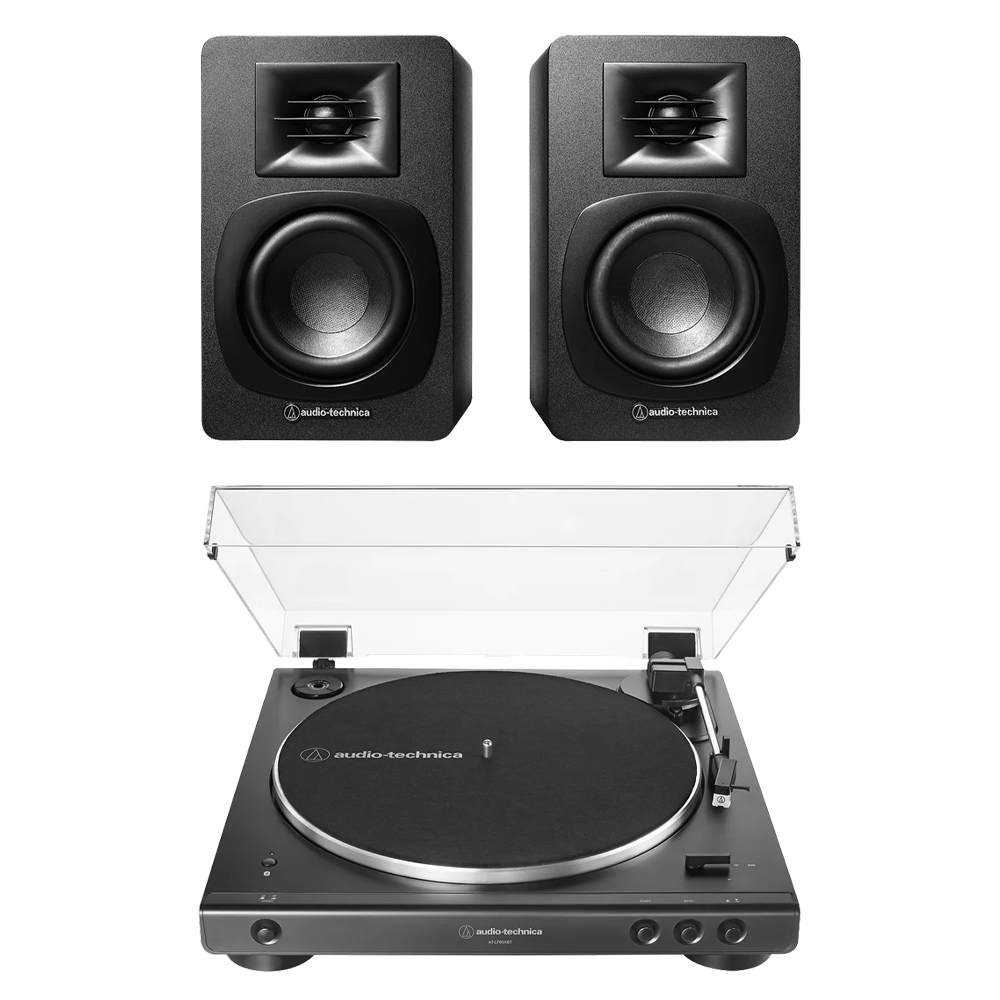 Audio-Technica AT-LP60XBT + AT-SP3X Audio-Technica AT-LP60XBT + AT-SP3X