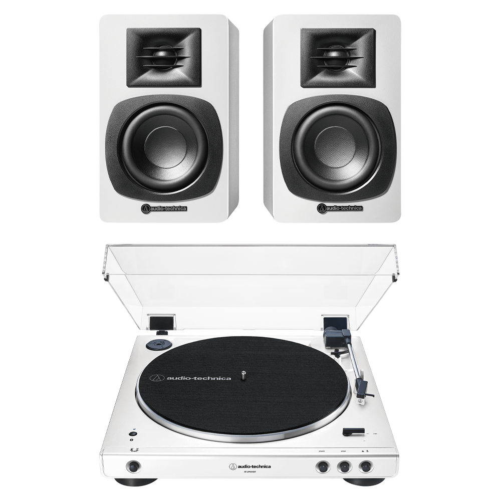 Audio-Technica AT-LP60XBT-WW + AT-SP3XWH Audio-Technica AT-LP60XBT-WW + AT-SP3XWH