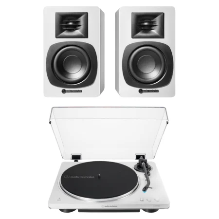 Audio-Technica AT-LP70XBT-WS + AT-SP3XWH