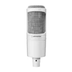 Audio-Technica AT2020 CWH Micrófono de Condensador Blanco
