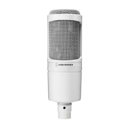 Audio-Technica AT2020 CWH Micrófono de Condensador Blanco